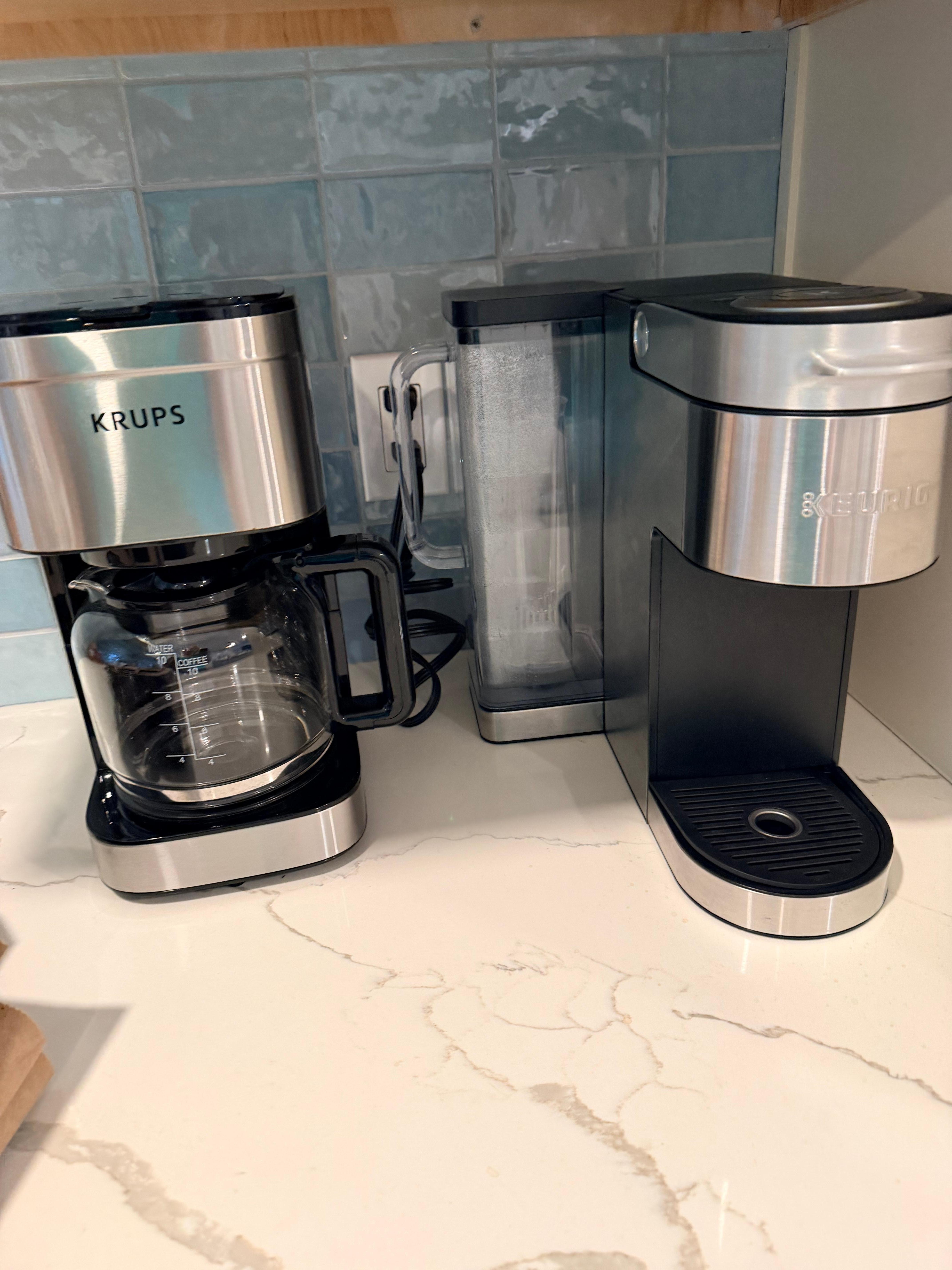 Keurig or regular coffee pot. 