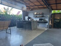 Kitchen & part of living space