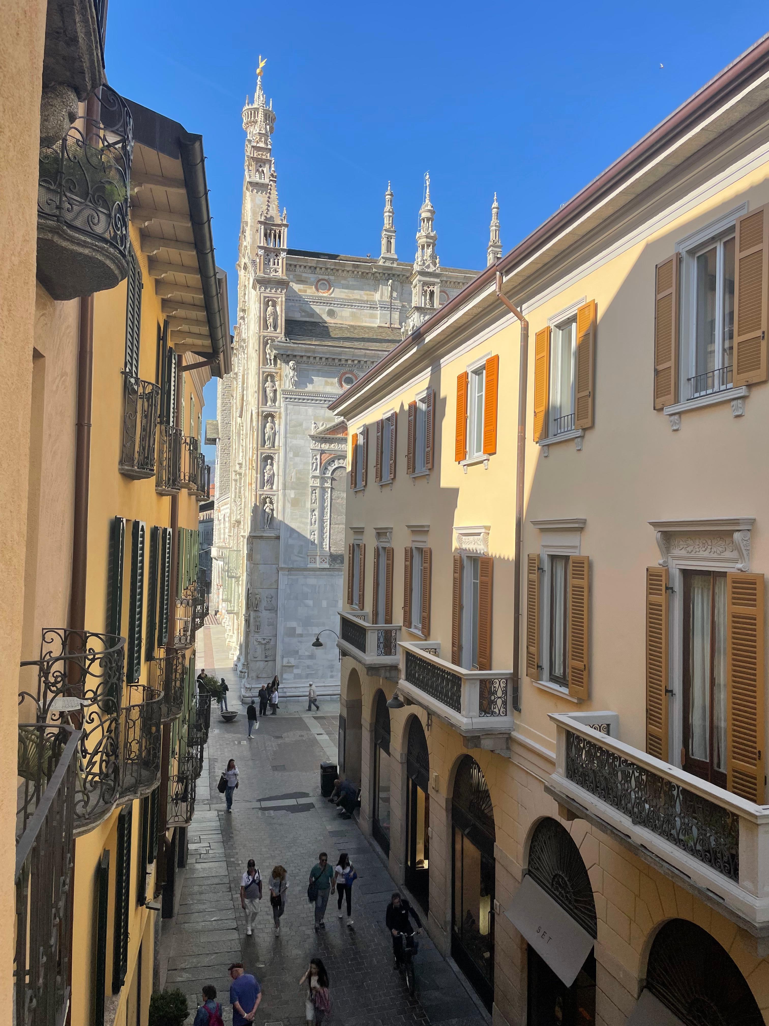 View from window of Duomo