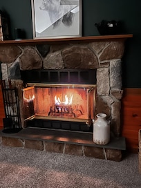 The evening fires were priceless