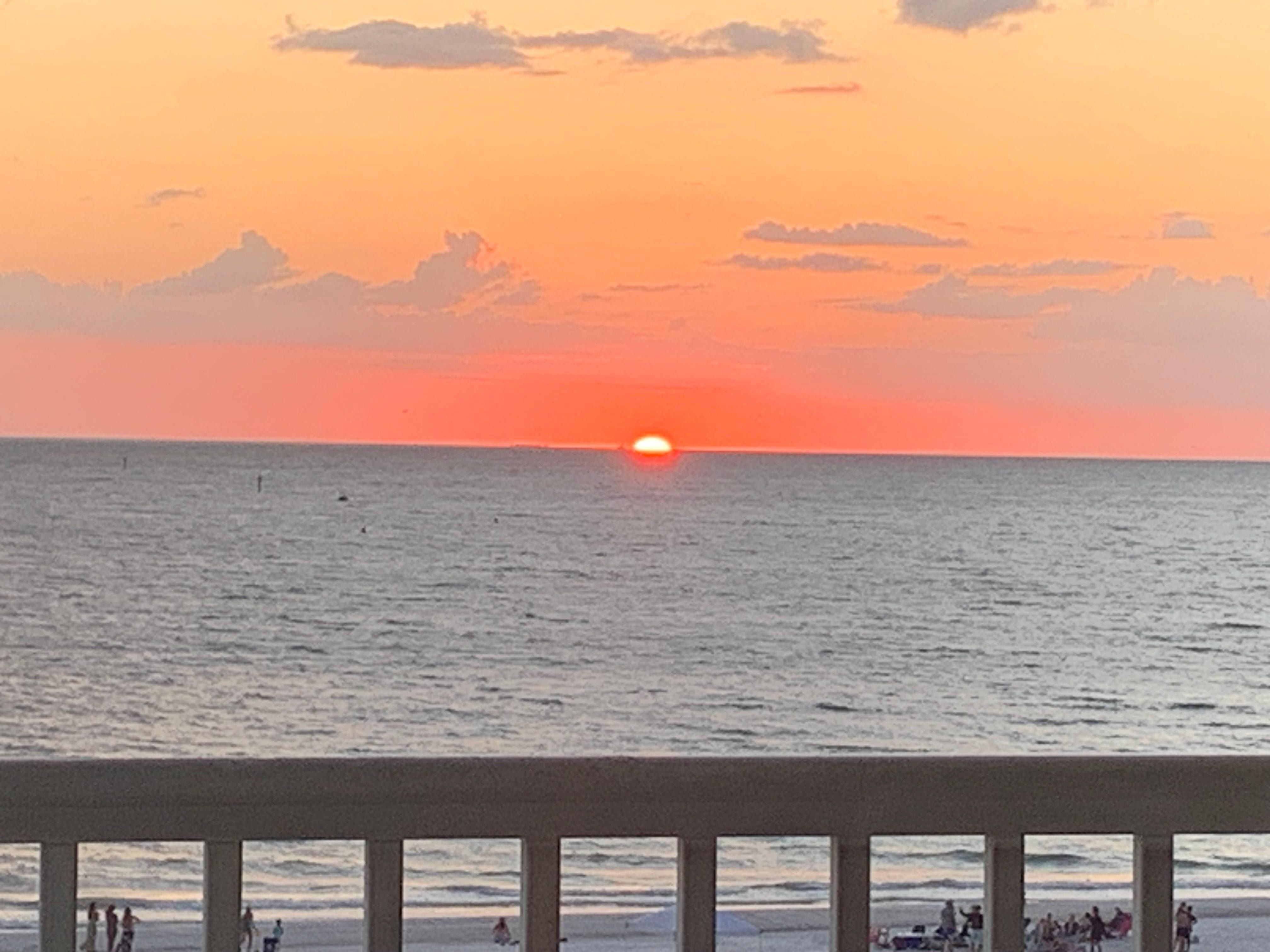 There’s not a better view of the Gulf!! Every morning we’d watch the dolphins! Amazing viewpoint!! 