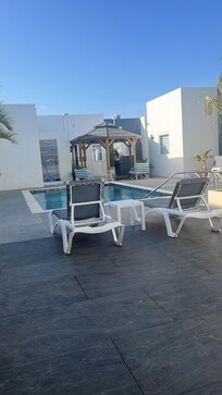 Lovely view and pool