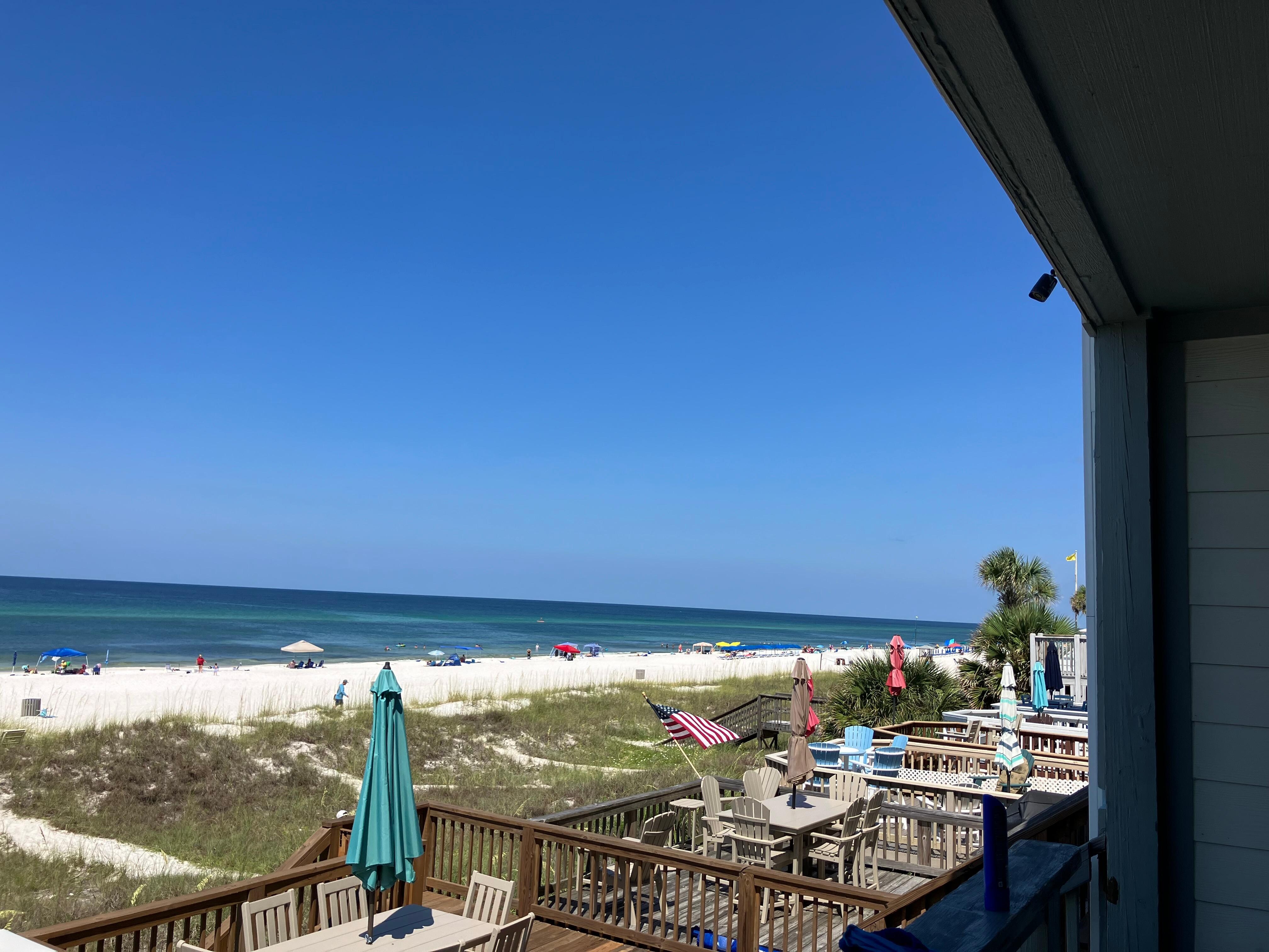 View from the balcony.