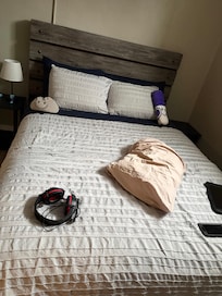 My son was happy to bring his items from home