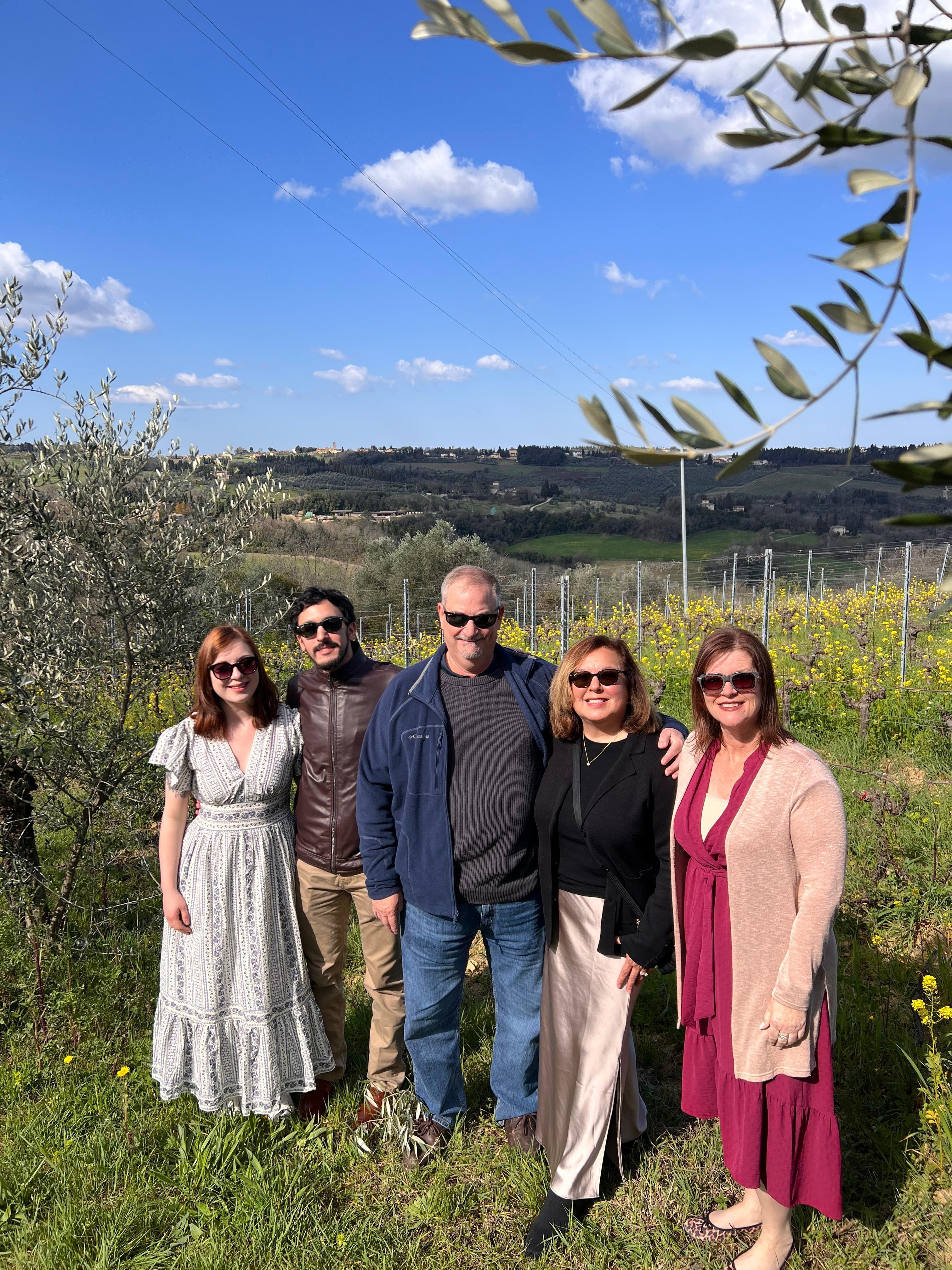 Florence is nearby many great wineries. We did a tour with Grape Tours and had a great time. https://www.tuscan-wine-tours.com/
