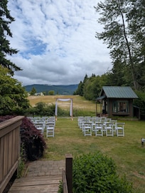 Our set up for the ceremony