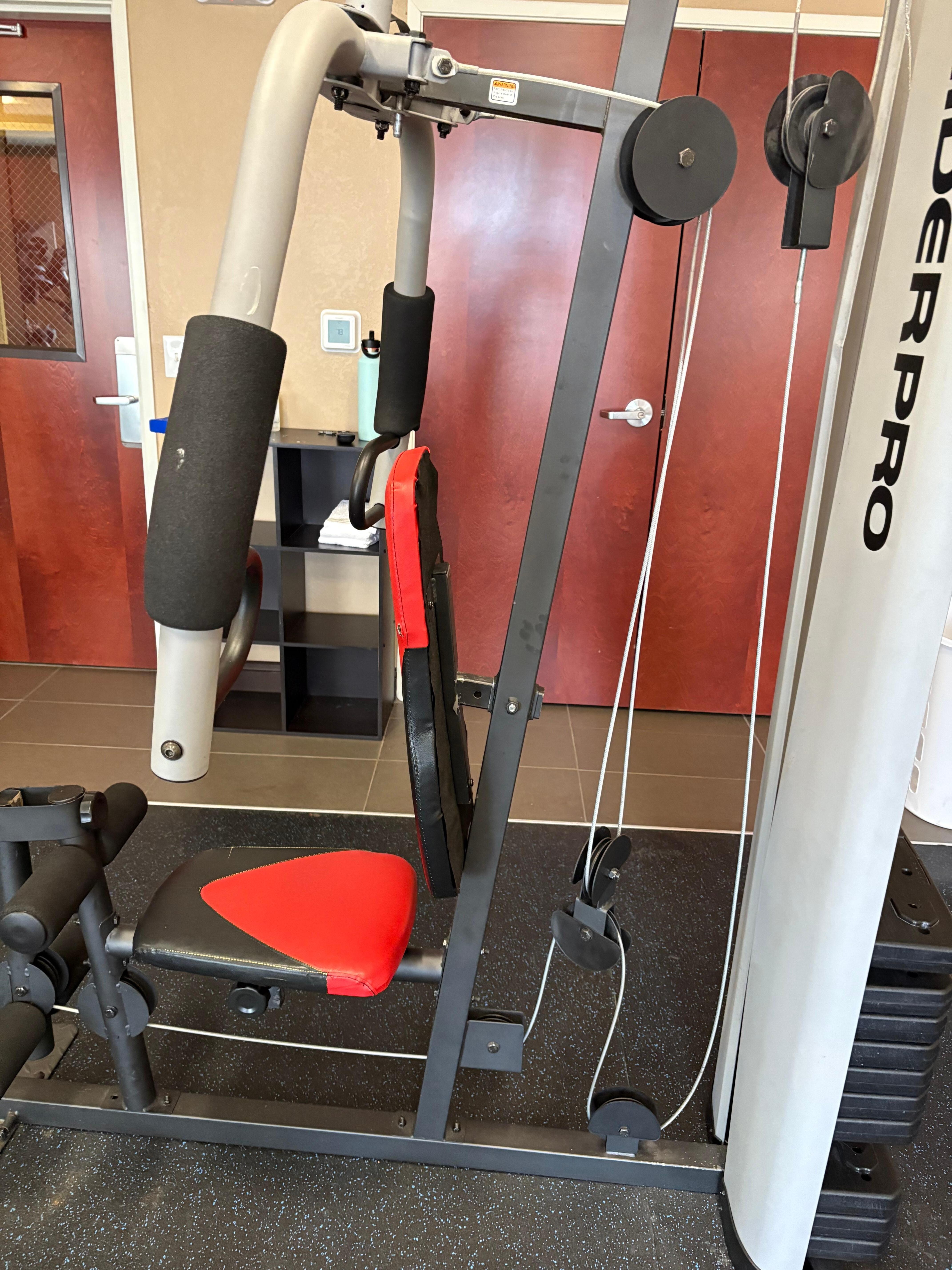 Broken gym equipment 