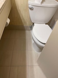 Small outdated bathroom