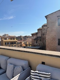 Rooftop view.
