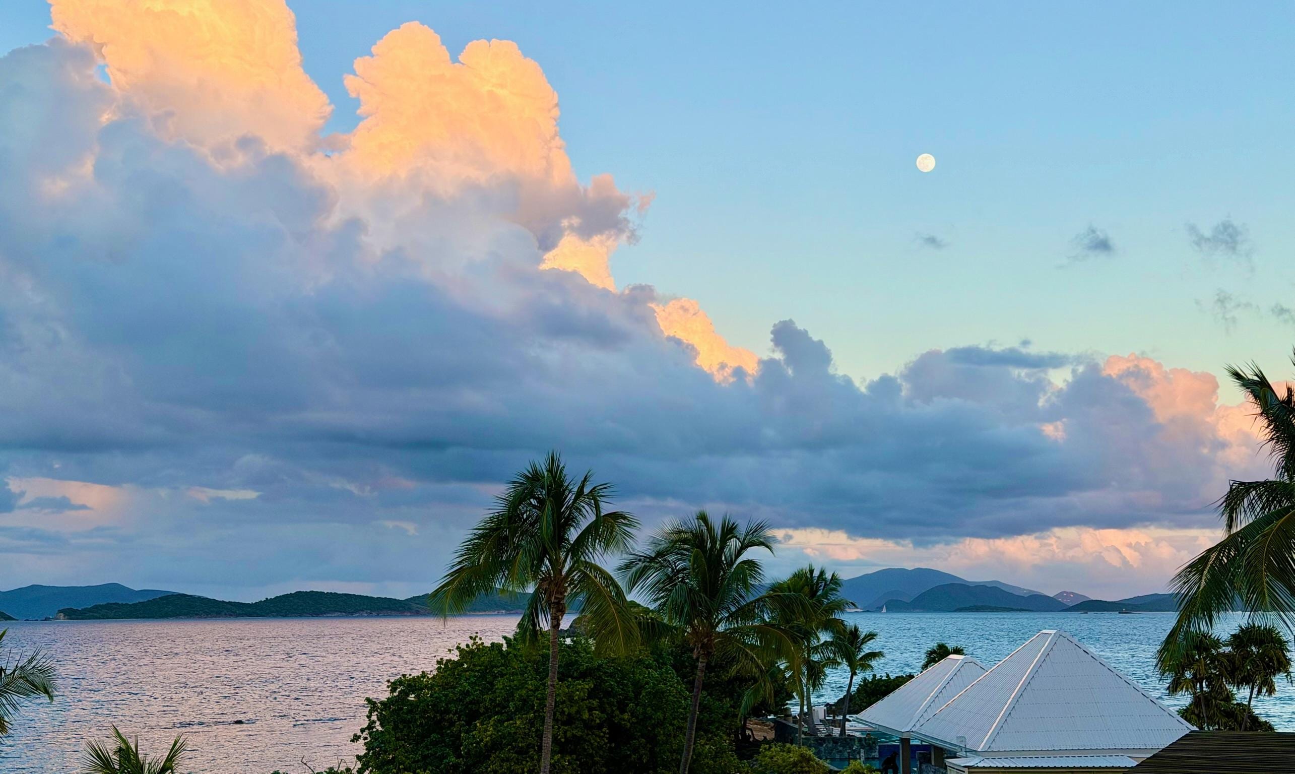 View looking toward St John