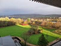 View of Erskine bridge from my room on a November morning