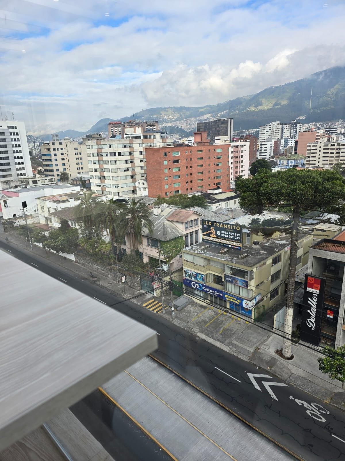 VISTA DESDE EL RESTAURANTE DEL HOTEL