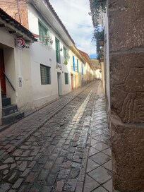 Street outside hotel