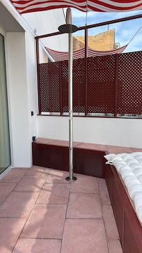 Buiten douche