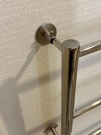 Broken towel rack