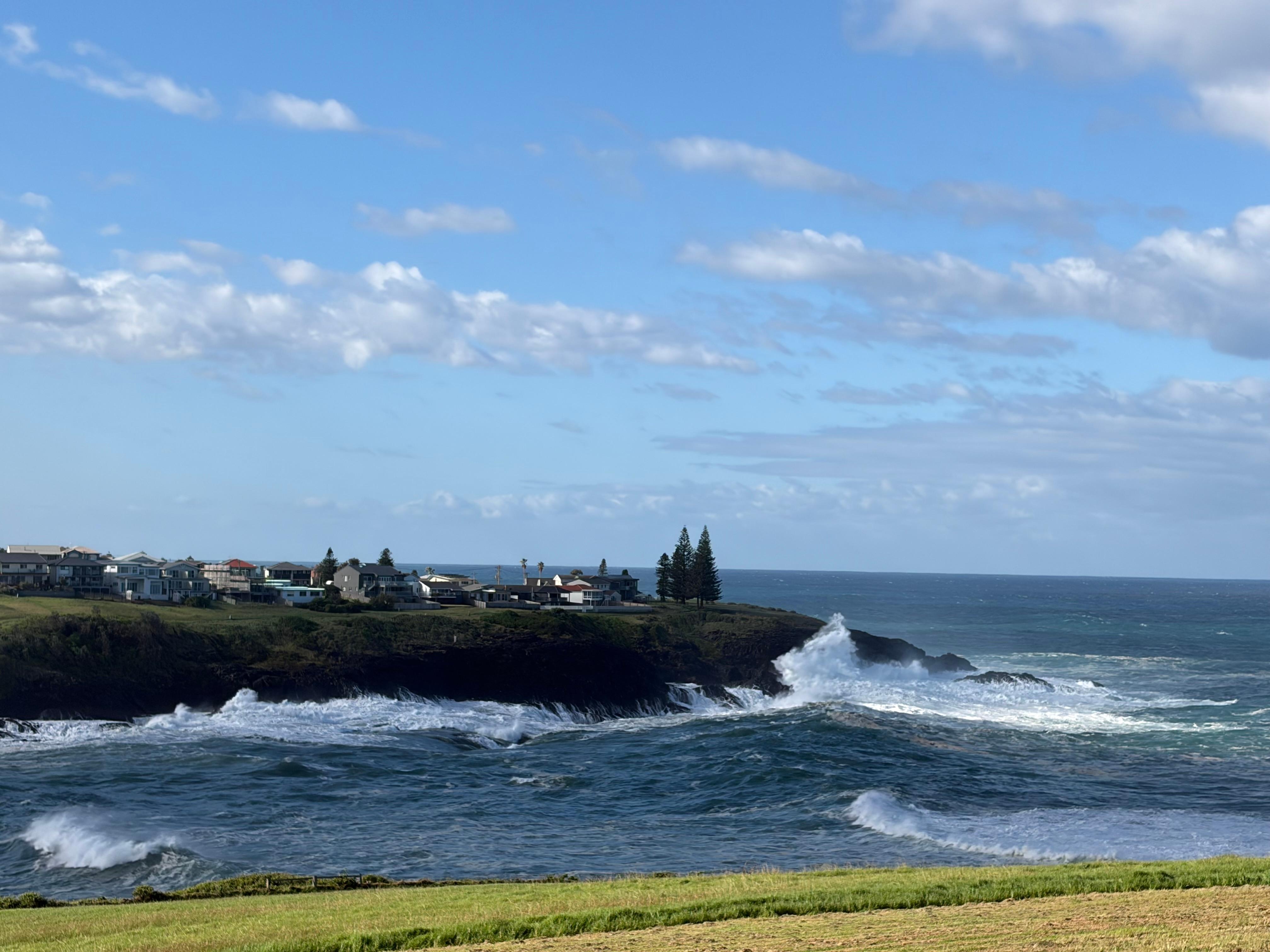 View from back patio