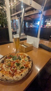 Vegetarian pizza available