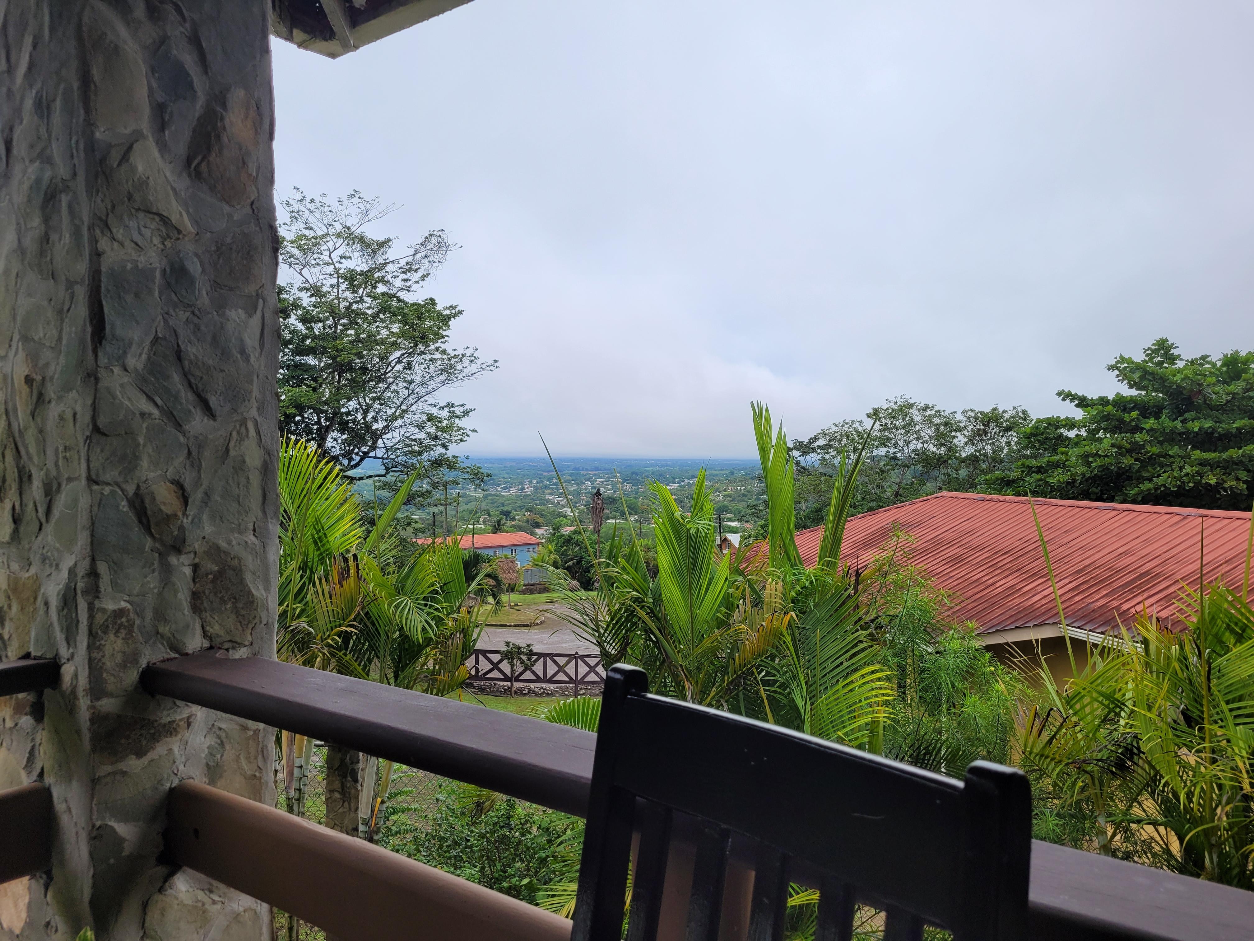 View from restaurant
