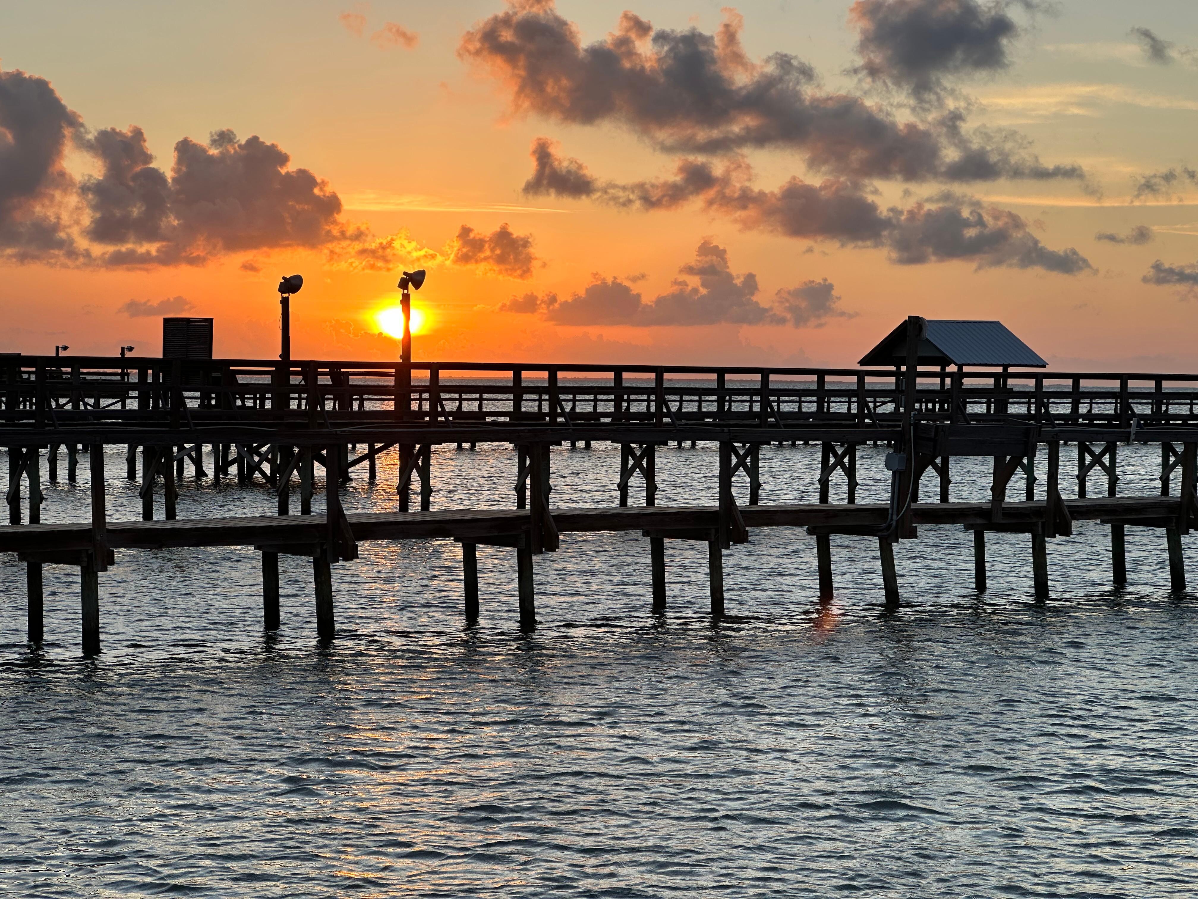Sunsets on Copano Bay are amazing!