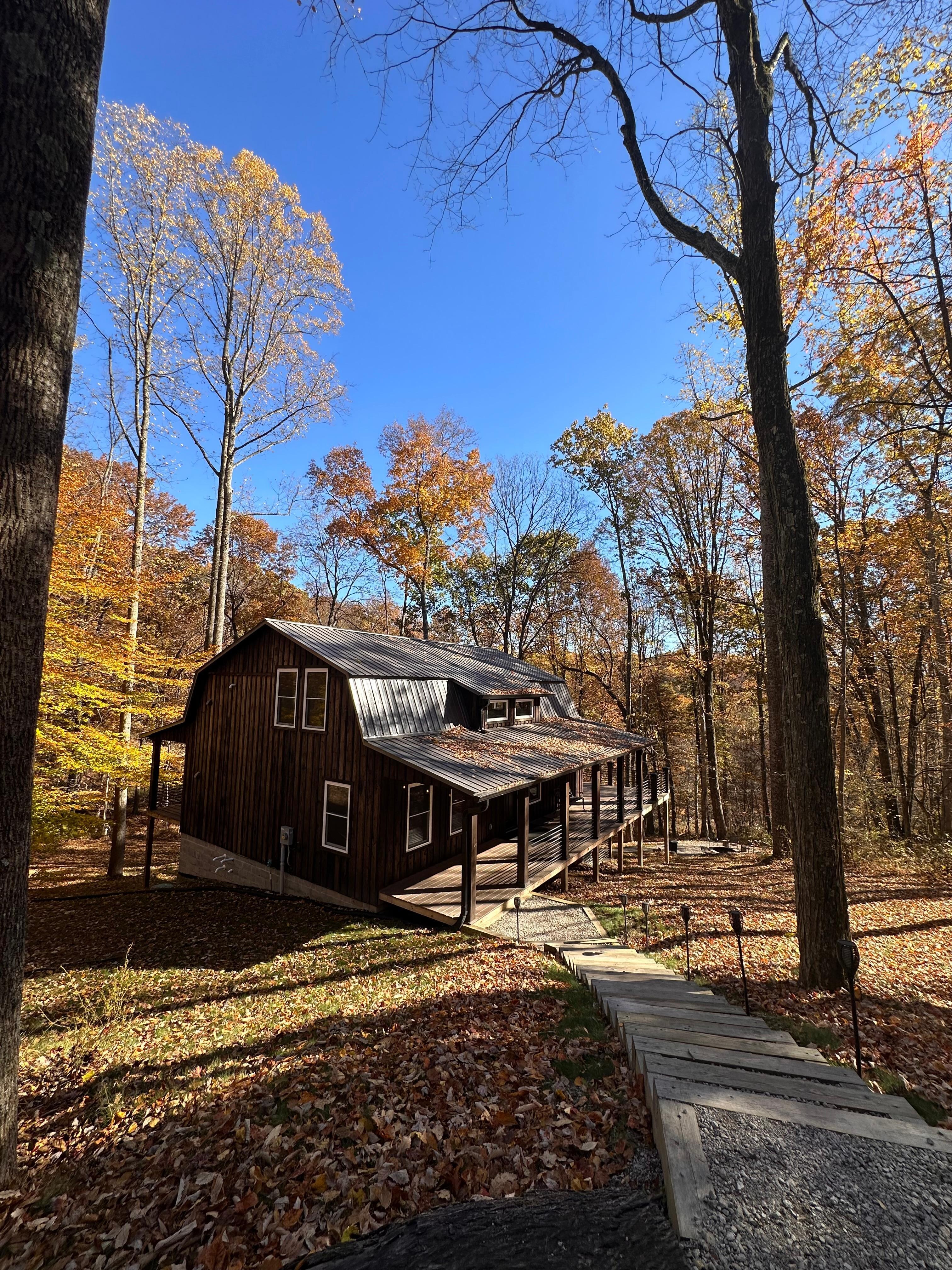 Our view on arrival! 