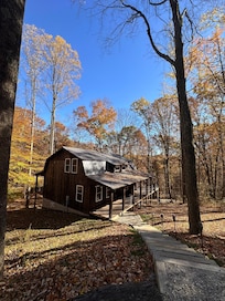 Our view on arrival!