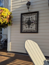 Outdoor deck.