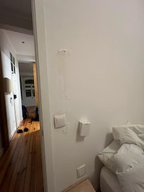 Suspicious stain on the wall