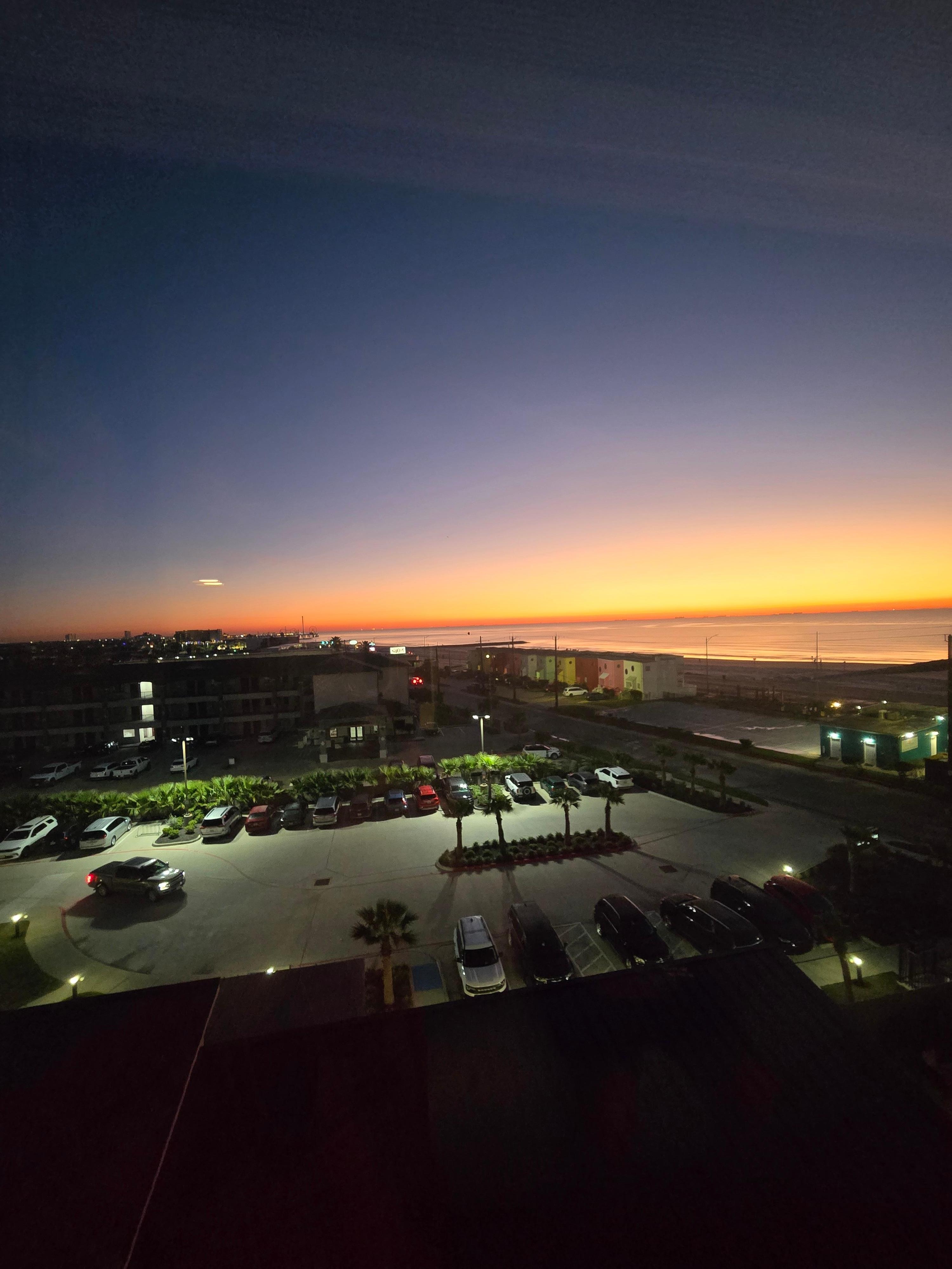 Oceanview sunrise  from our 5th floor room