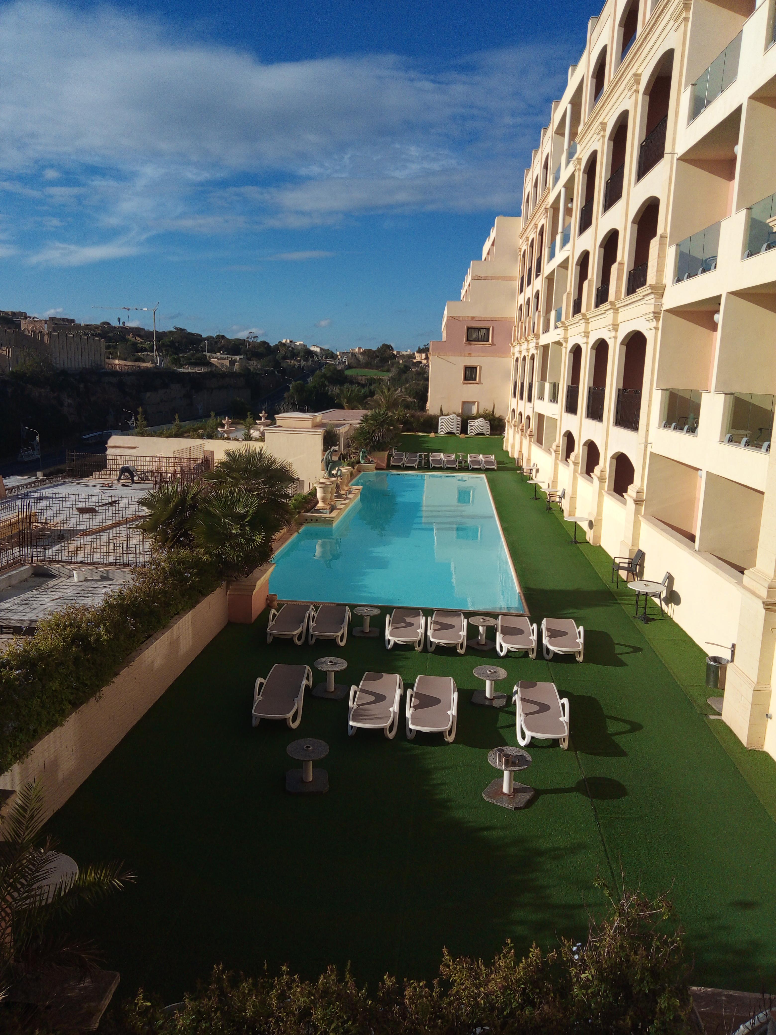 View of outdoor pool.