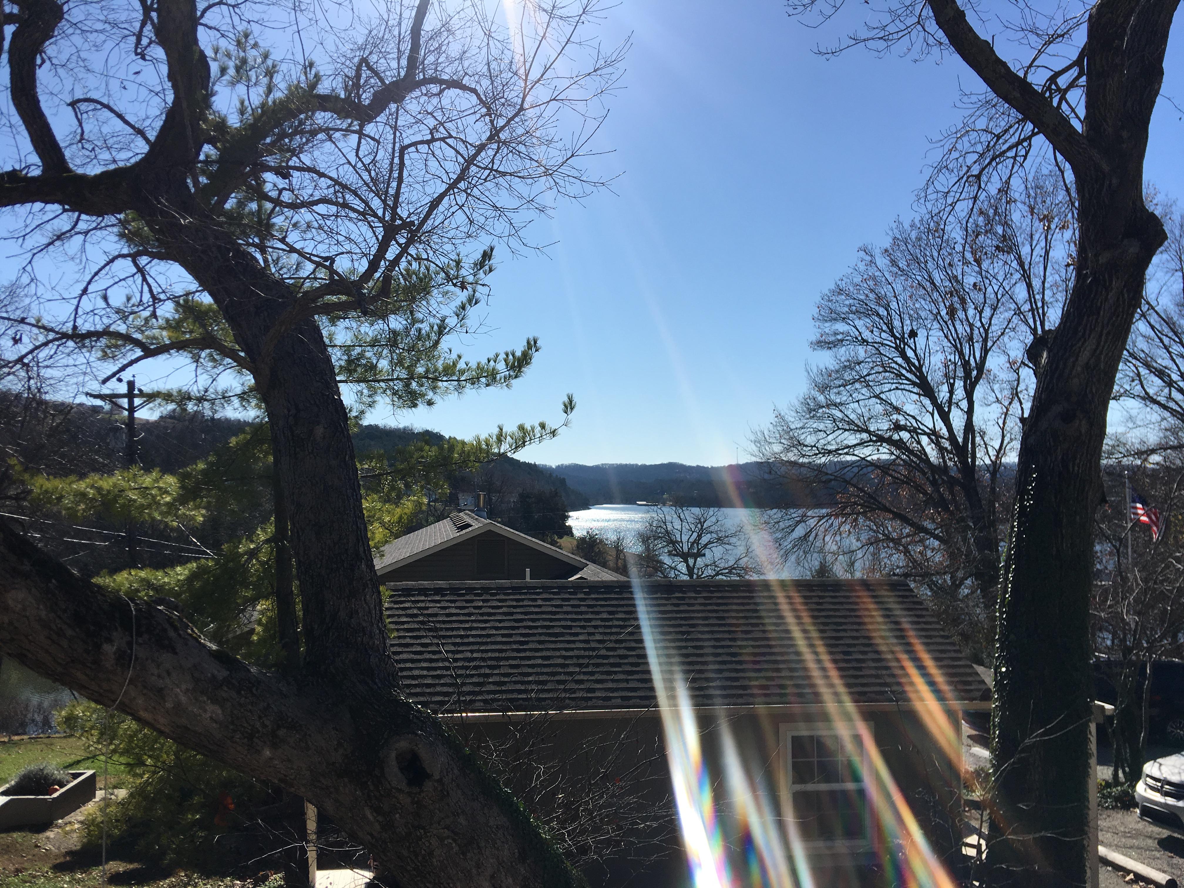 View from Oak cabin