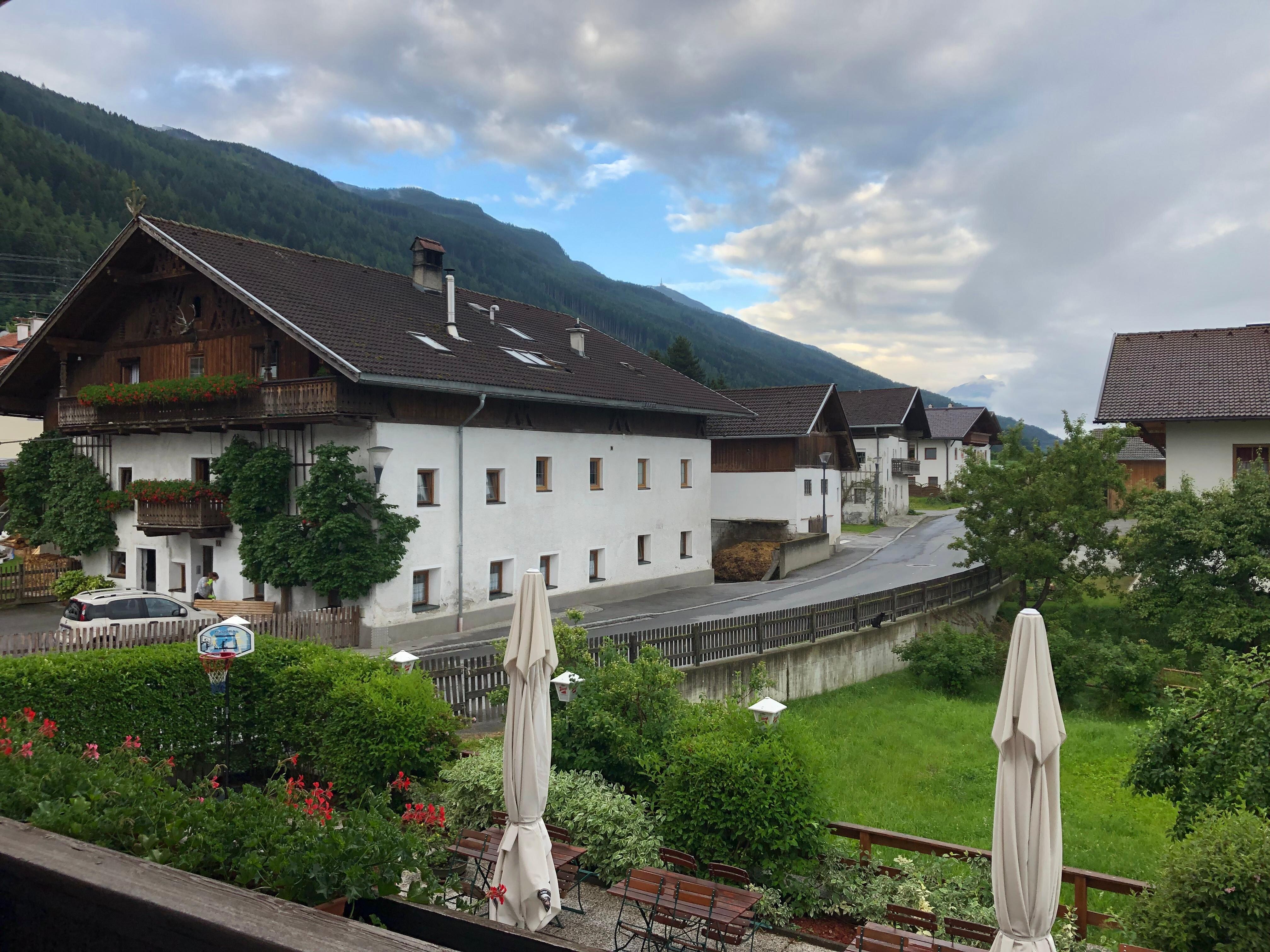 Utsikt från vårt rum 