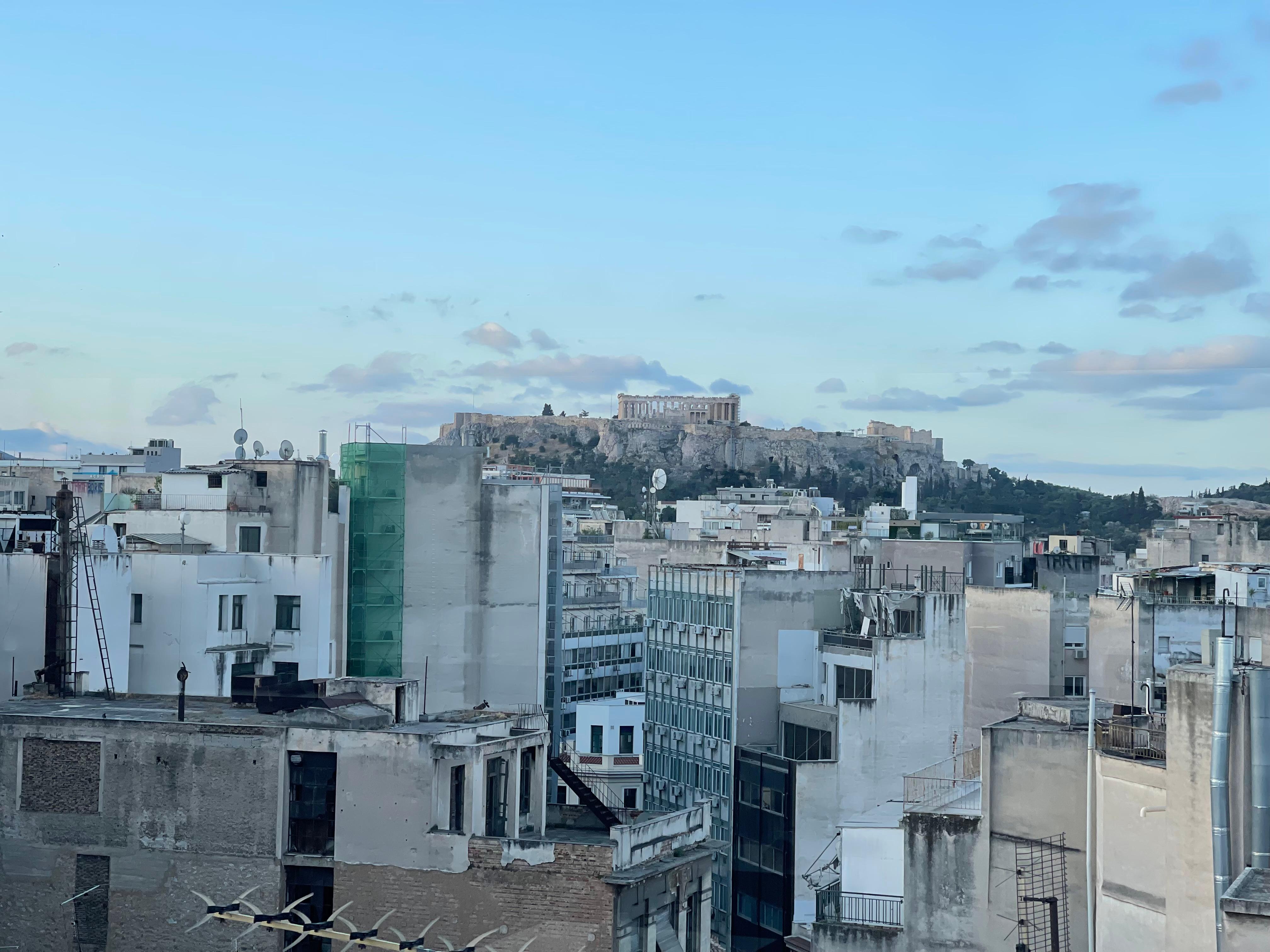 View from the roof. 