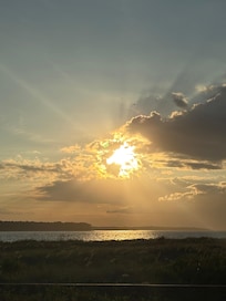 View from the back porch.