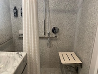 Roll in shower