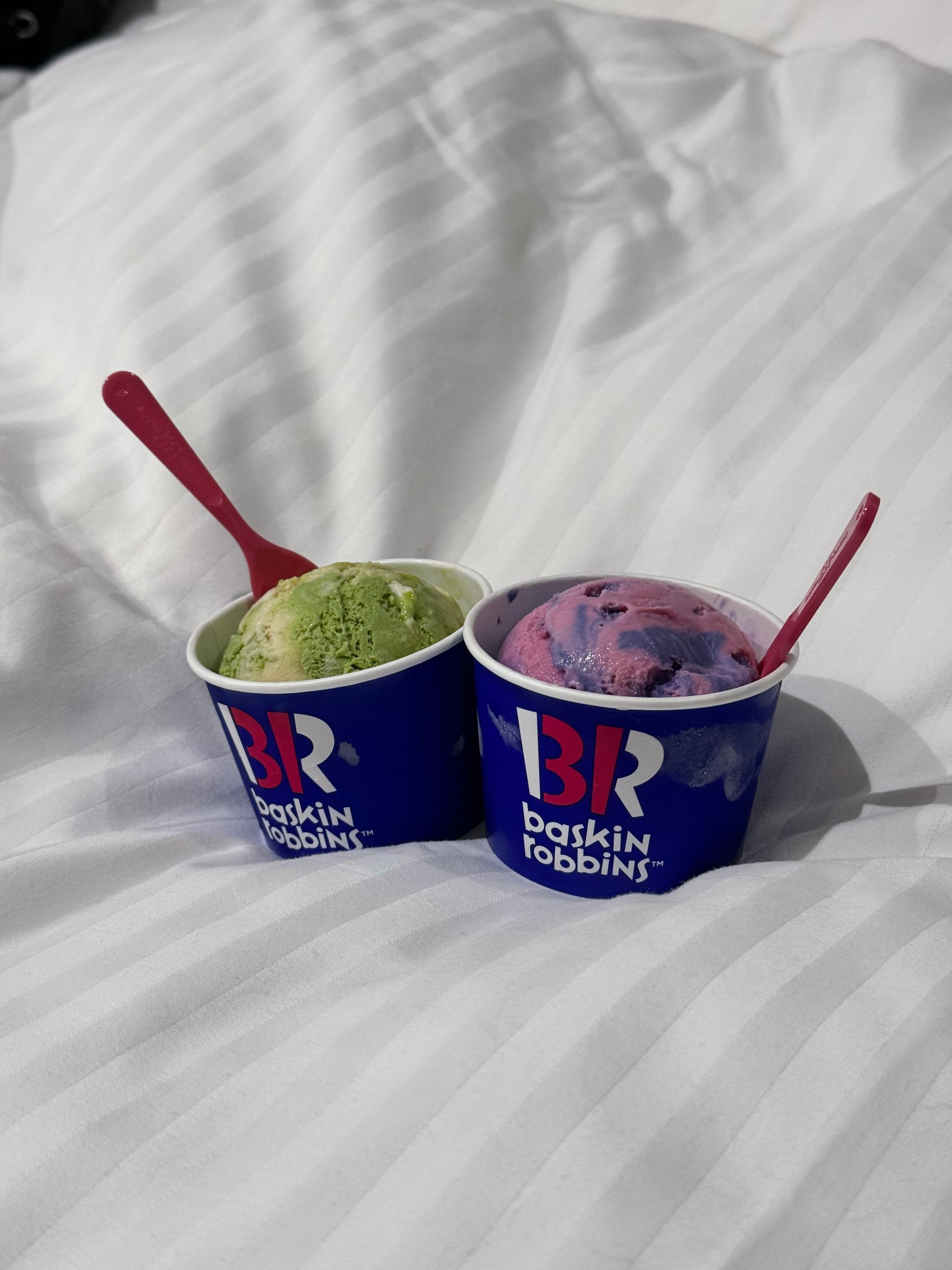 小腹が空いた時に歩いて行けるサーティワンもある！