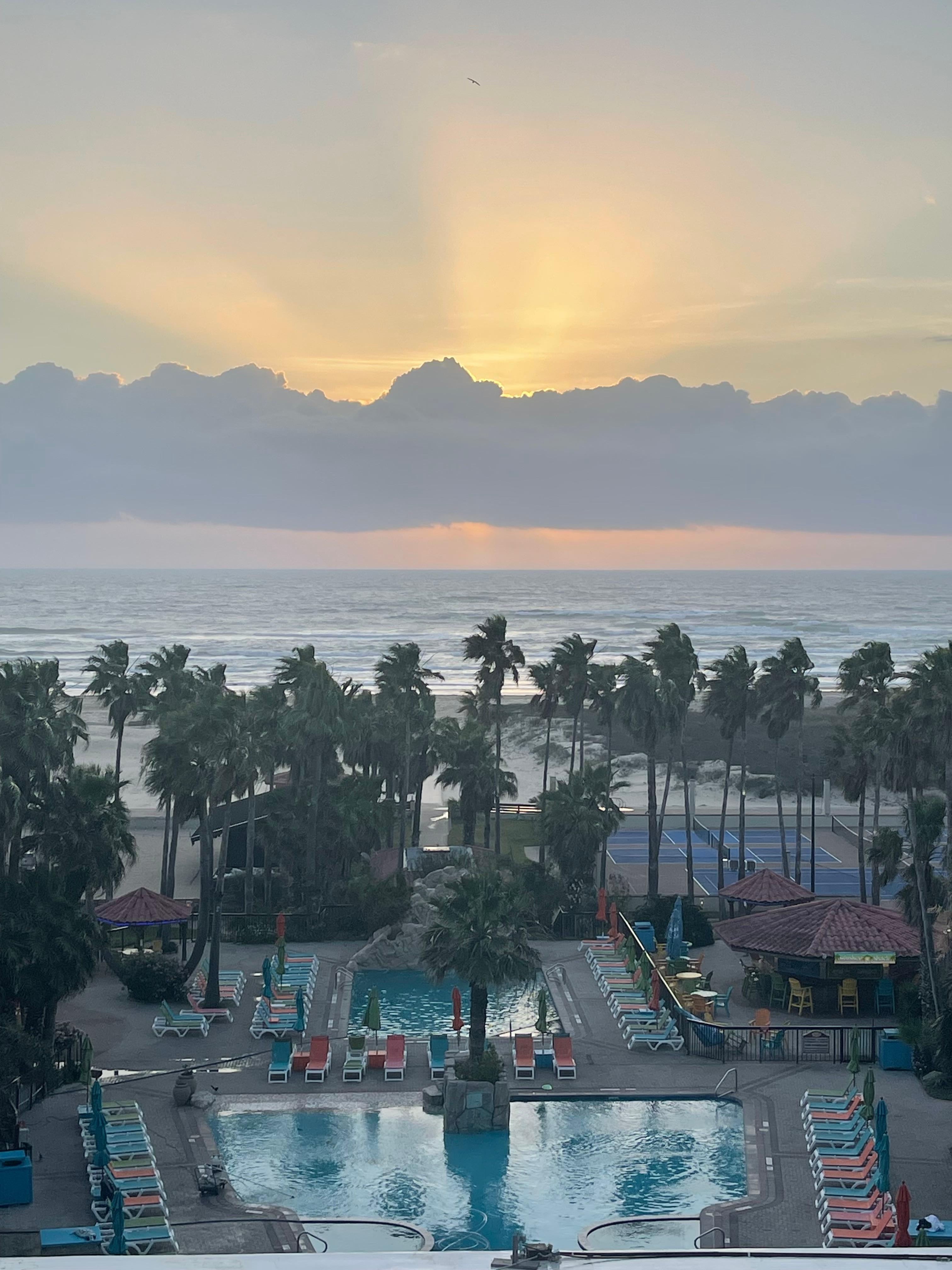 View from our condo 6th floor