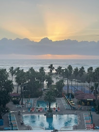 View from our condo 6th floor