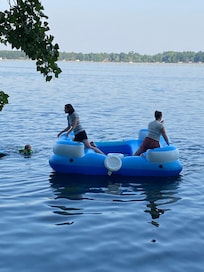 The raft was a great purchase from Sam’s club!