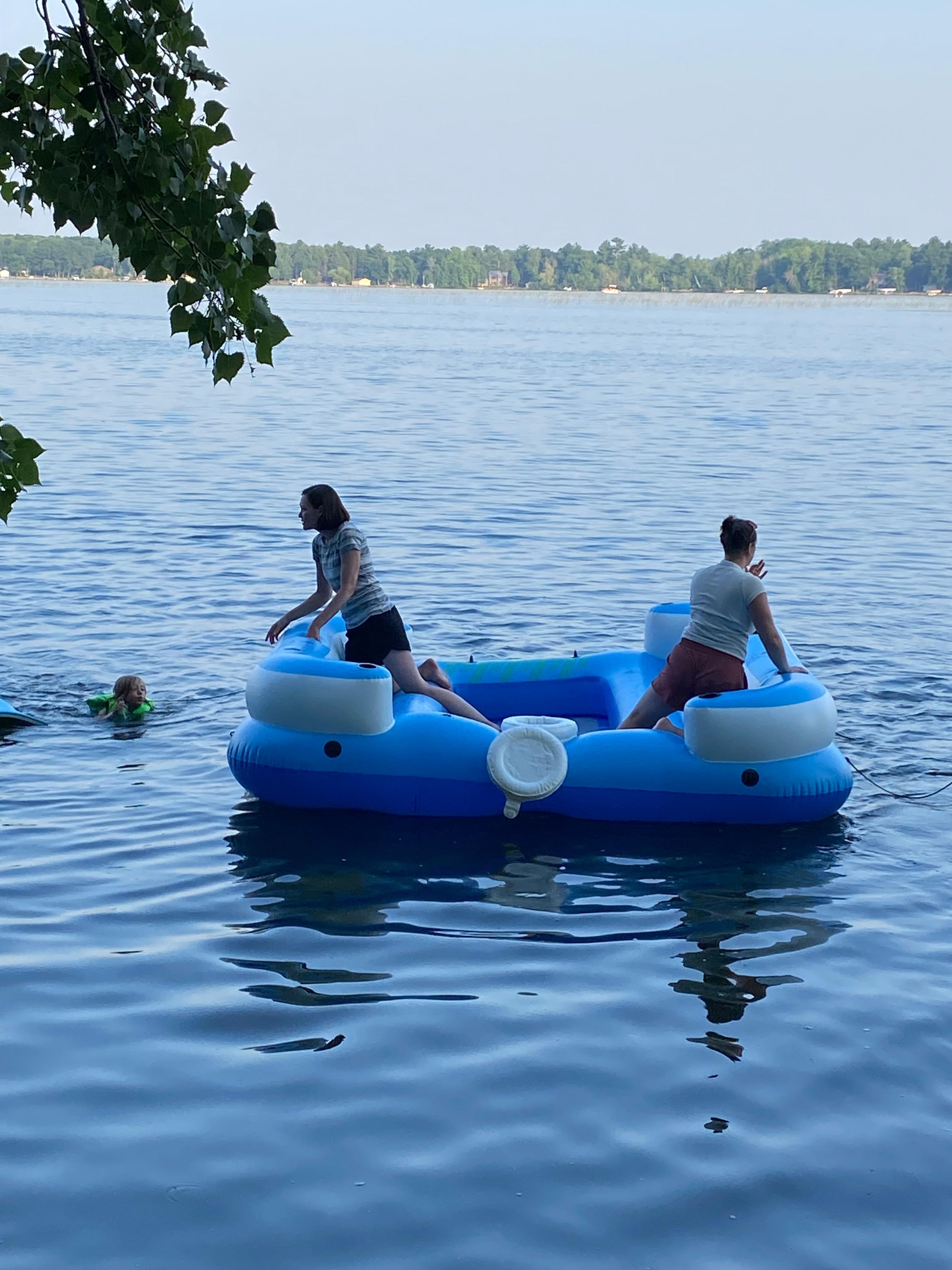 The raft was a great purchase from Sam’s club!