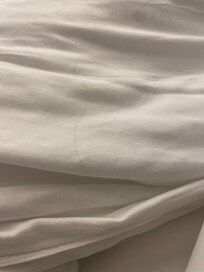 Sábanas sucias/manchadas