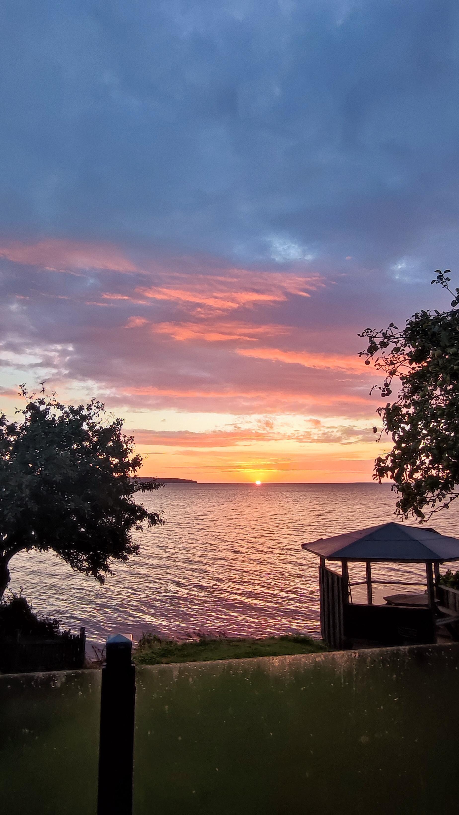 Toller Blick von der Terrasse