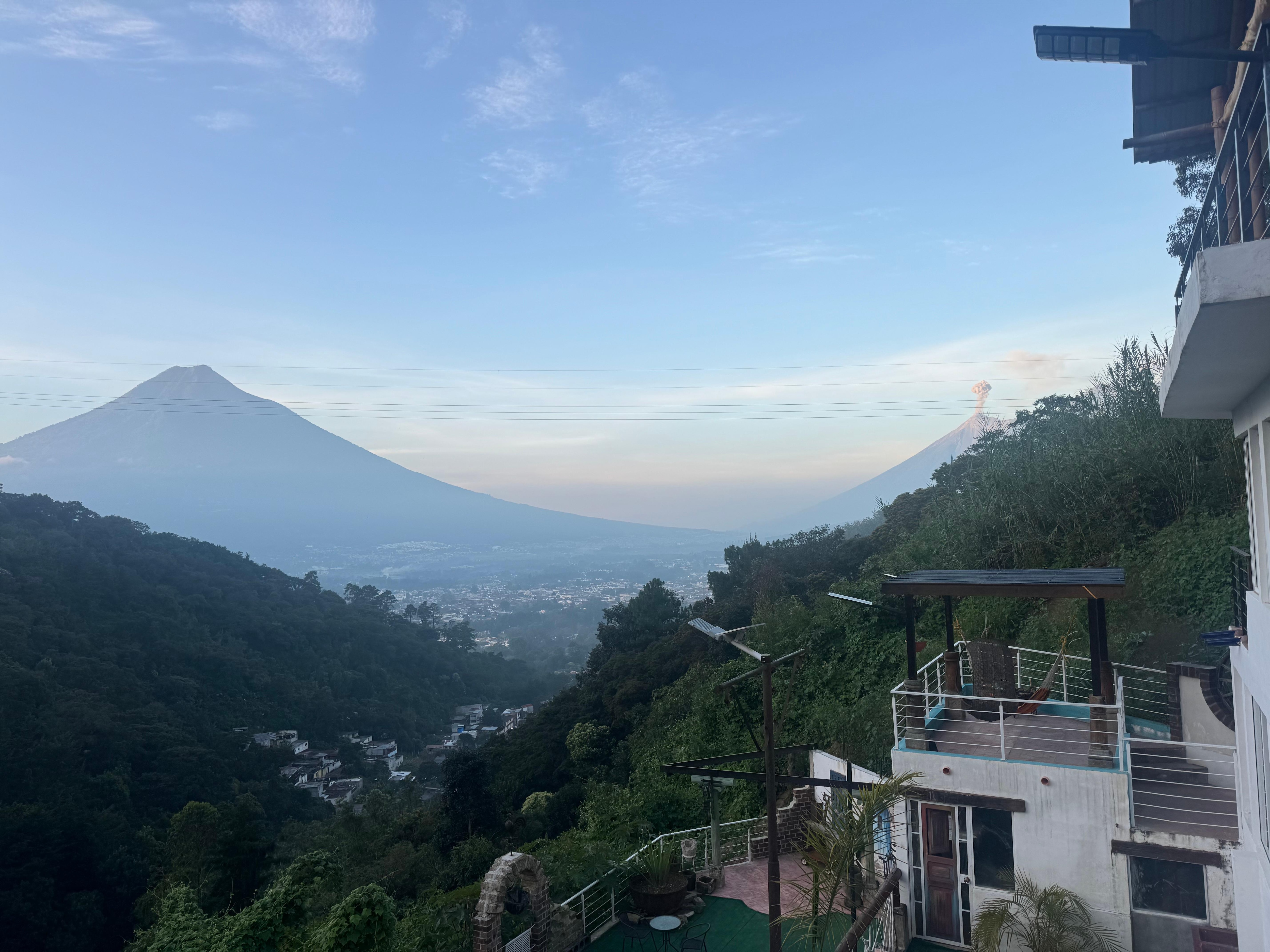 Our view from where we stayed.