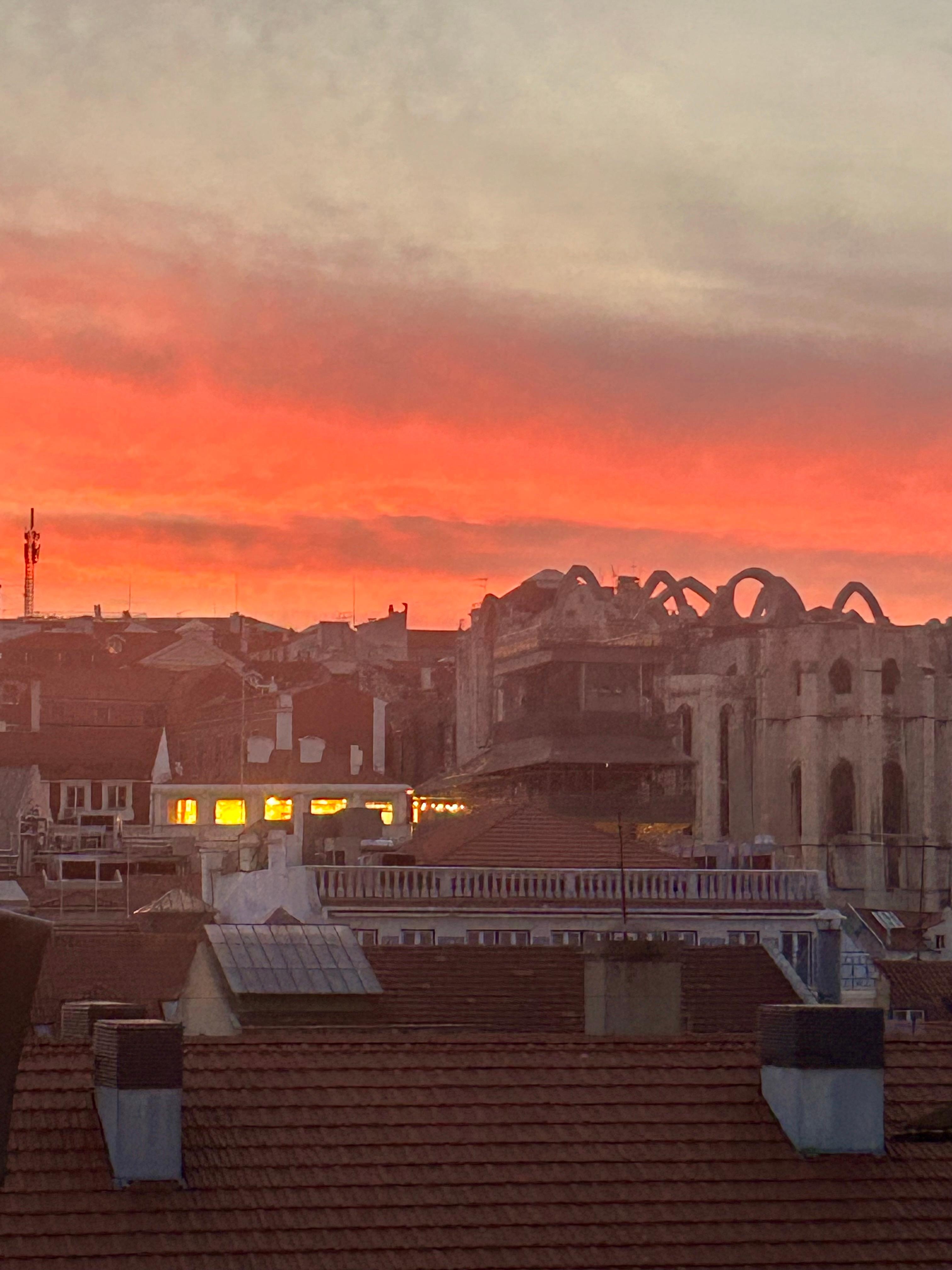 The view from the top bedroom 