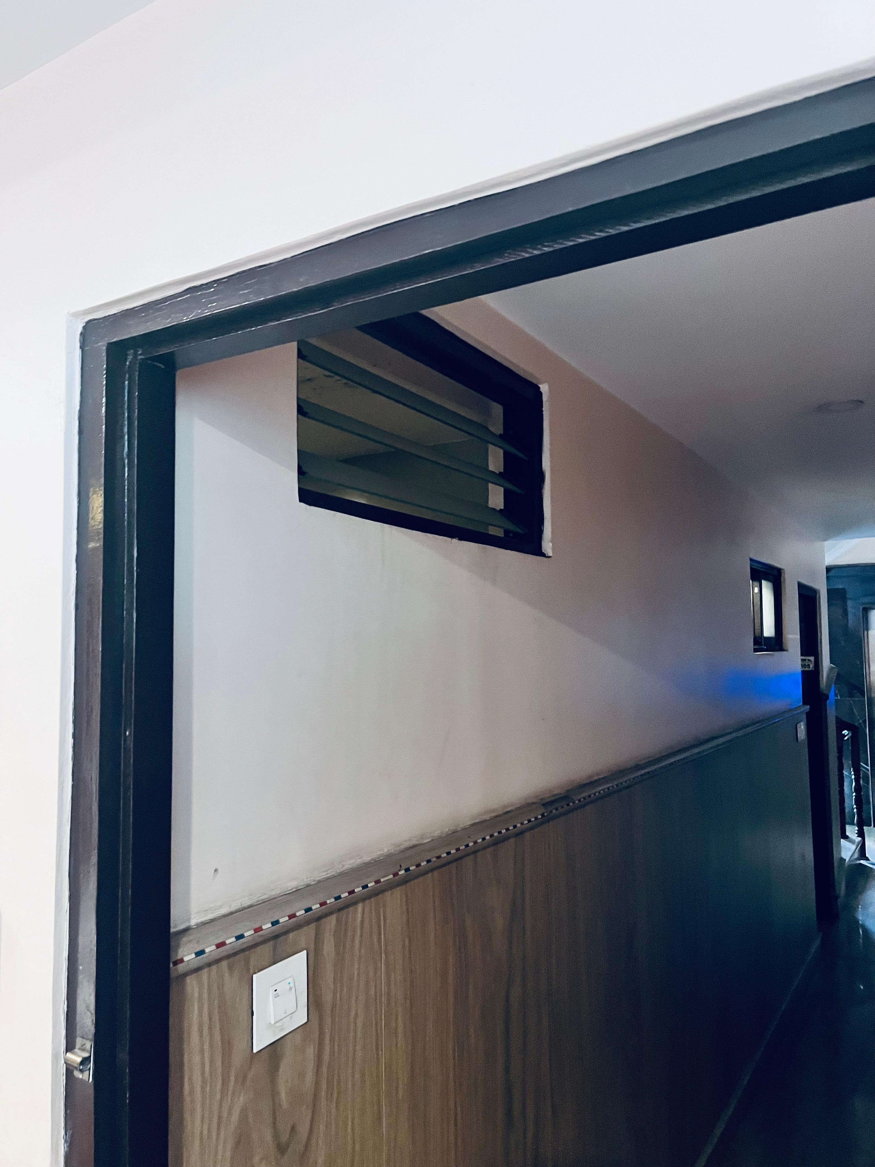 Bathroom window of next room
