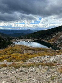 5 min walk to the St Mary’s trailhead.