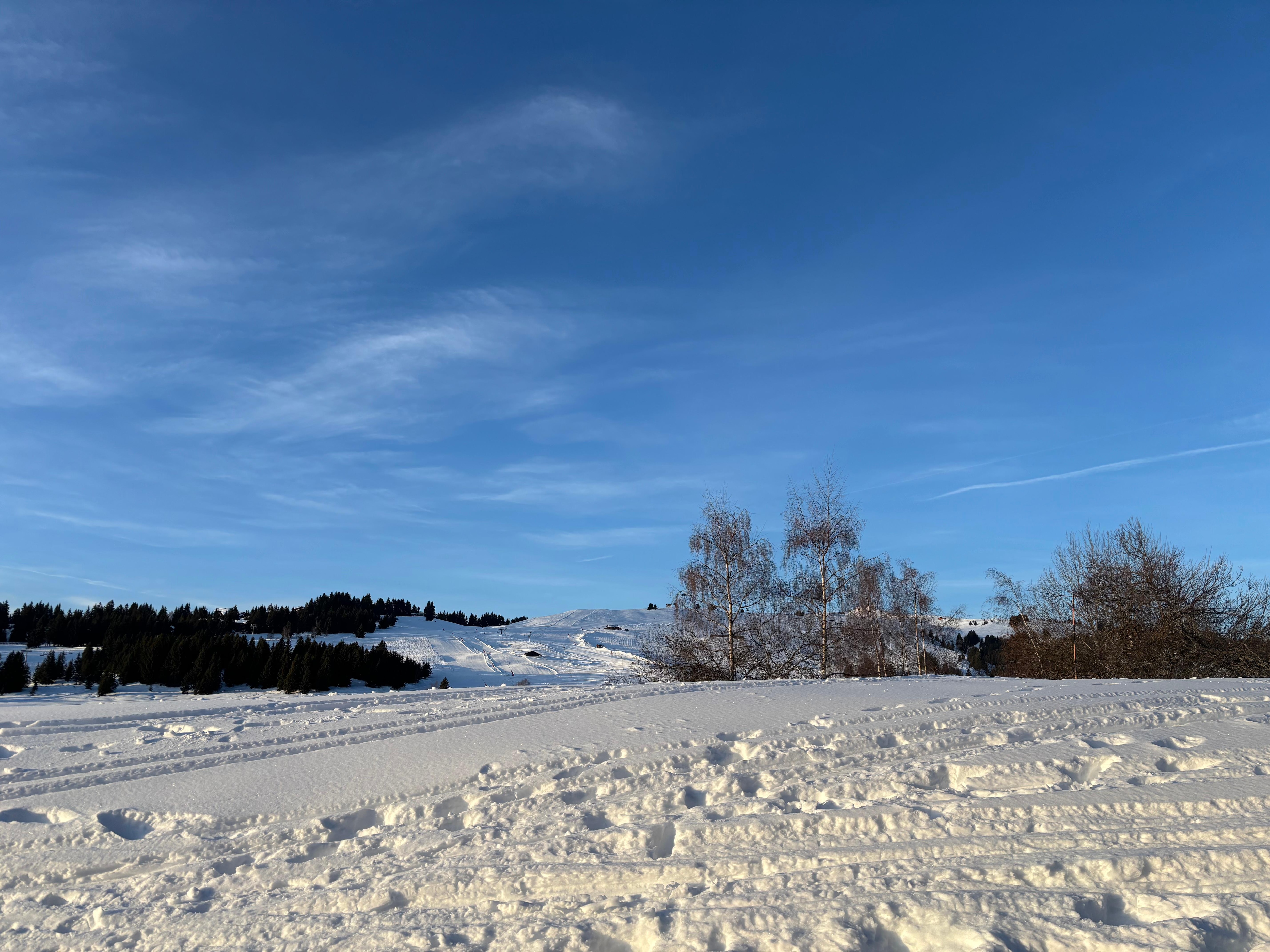 Vue latérale depuis la terrasse 