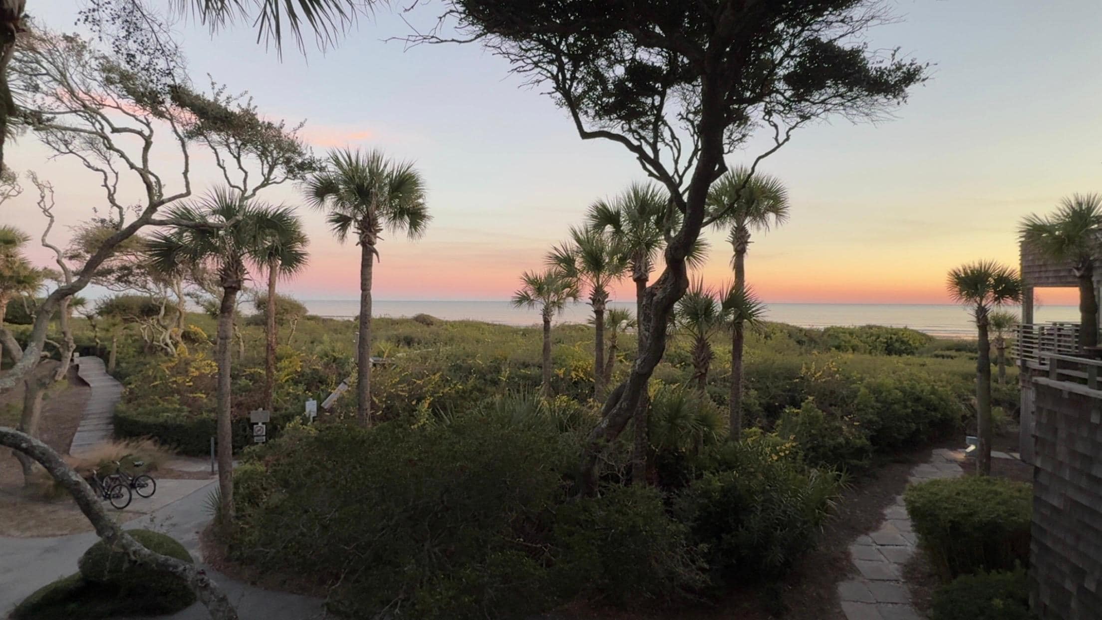 View from the balcony