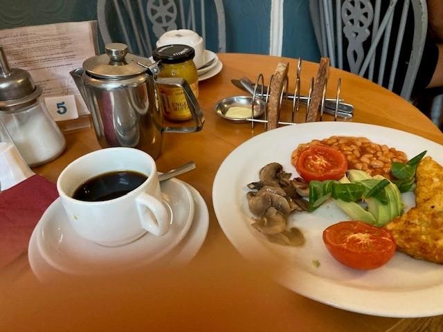 Vegan brekkie - the avacado was a bonus