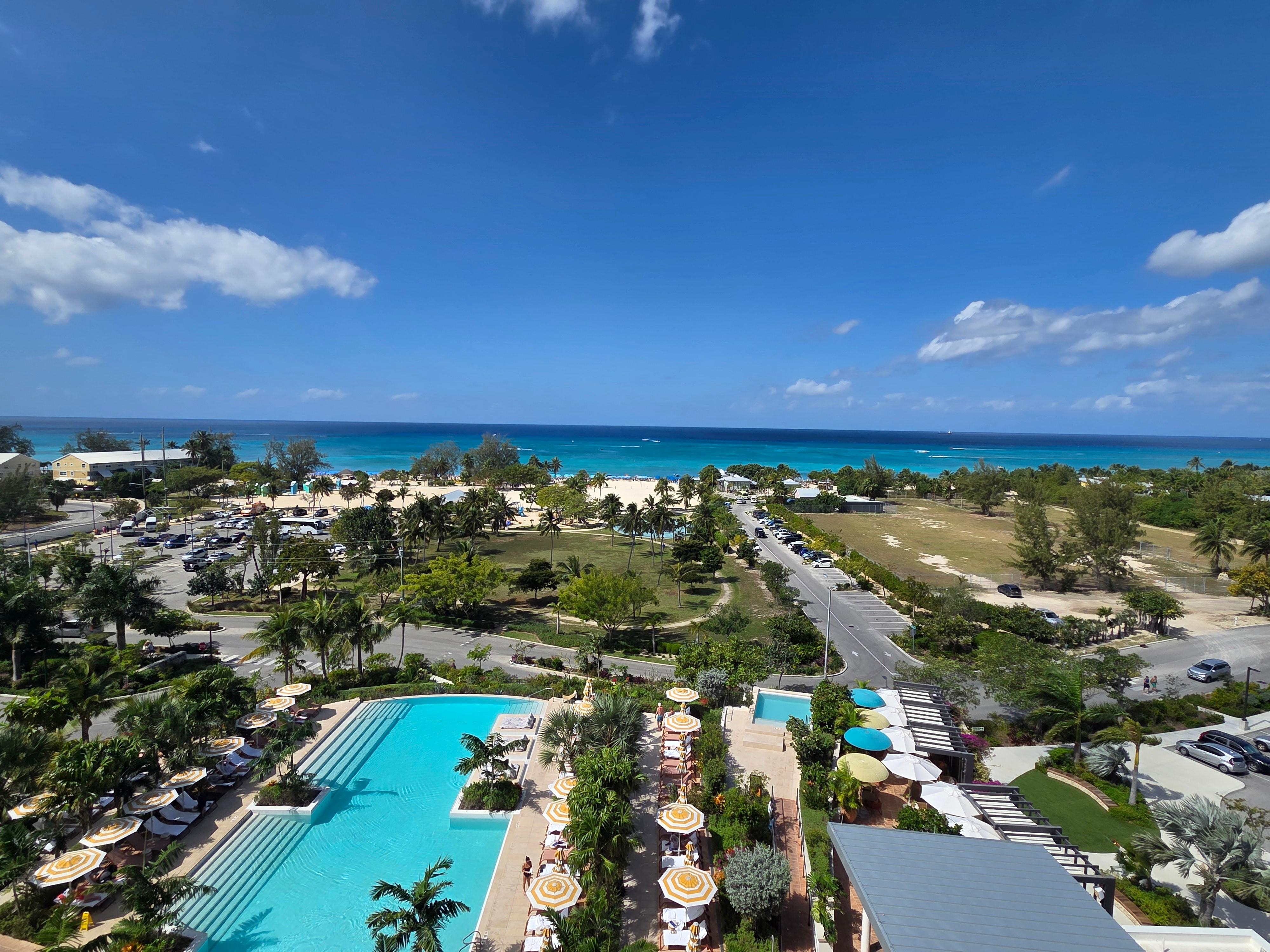 Pool area with governors beach