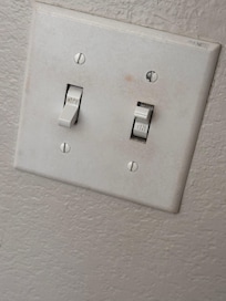 Dirty lighting switches